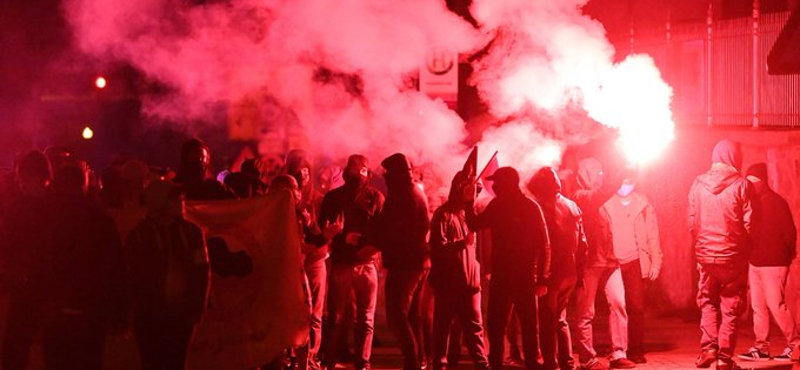 Foglalt házak kiürítése miatt törtek ki zavargások Lipcsében