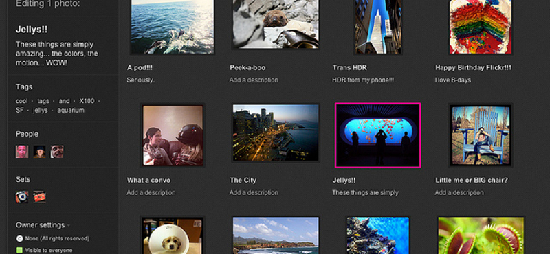 Megújult a Flickr: HTML5 alapú fotófeltöltés