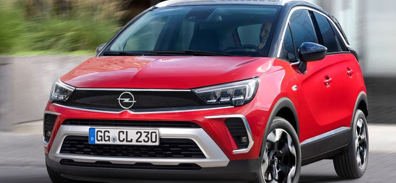 Magyarországra érkezett az új Opel Crossland