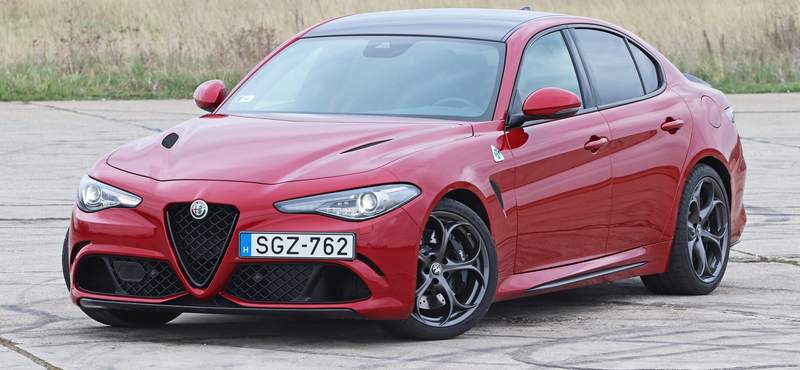 Családi Ferrari: teszten az új Alfa Romeo Giulia Quadrifoglio