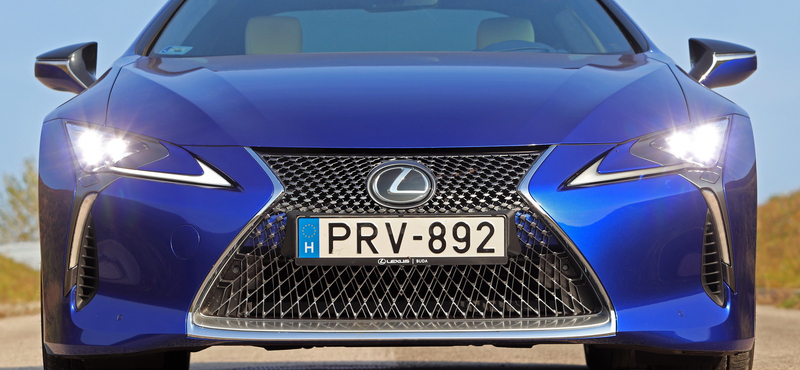 Az ördög a vállunkon: teszten a V8-as Lexus LC500