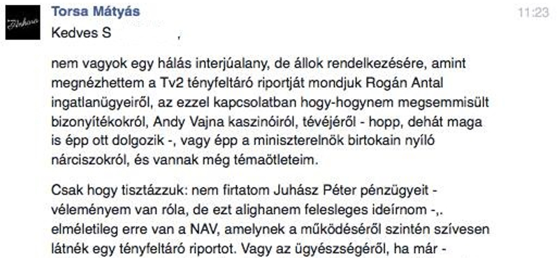 A TV2 felkeresett valakit, hogy kikérdezze Juhász Péterről. Ami ezután történt, arra aligha számított...