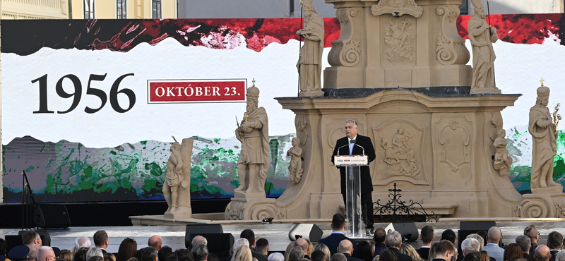 Történelemórát tartott Veszprémben Orbán Viktor, aki szerint Európának a nemváltás jelenti a szabadságot