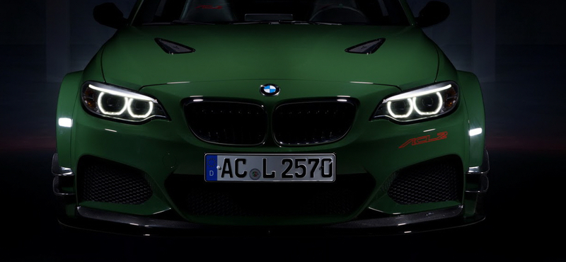 Versenypálya-szökevényt épített az AC Schnitzer a BMW M2-ből