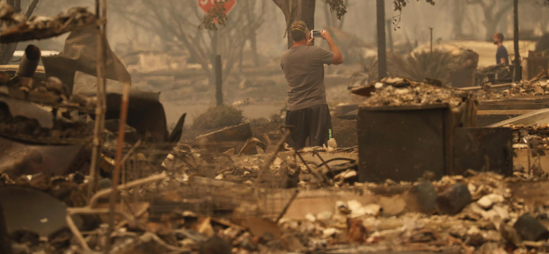 Elemészti a tűz Kalifornia északi részét