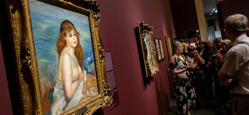 Ez az utolsó hét, amikor meg lehet nézni a Renoir-kiállítást a Szépművészeti Múzeumban