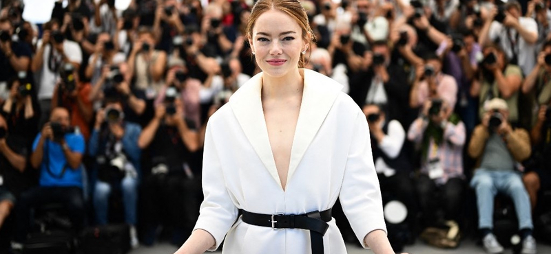 Emma Stone meghozta a tébolyt Cannes-ba