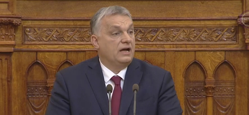 Orbán szerdán a parlamentben is érvel Ukrajna uniós tagsága ellen