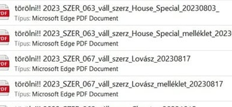 Árulkodó fájlnevekkel szembesült, amikor a fideszes vezetés parkolási szerződéseit böngészte