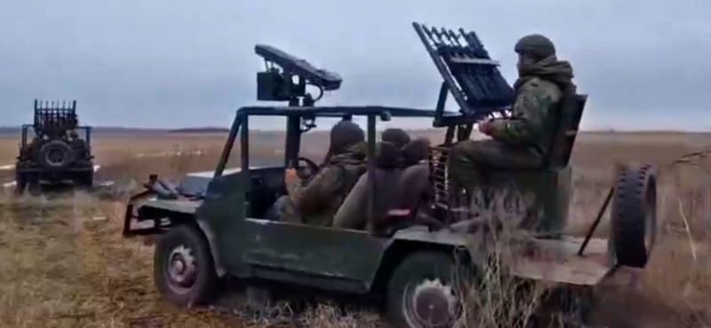 Lada Nivára szerelt géppuskákkal állítaná meg az ukrán drónokat az orosz hadsereg – videó