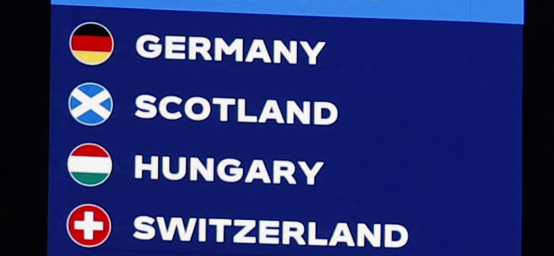Németország mellett Skóciával és Svájccal kerül egy csoportba a magyar fociválogatott az Eb-n