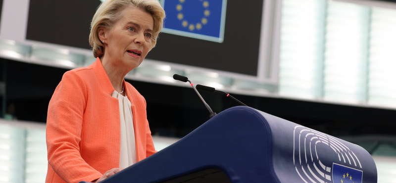 Ursula von der Leyen bejelentette, hogy újabb öt évre maradna az Európai Bizottság élén 