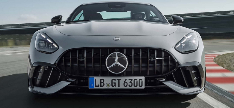 Magyarországon a legerősebb tisztán benzines V8-as új Mercedes