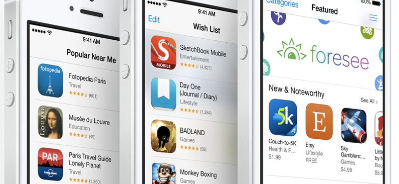 Rekordbevételt könyvelhetett el az App Store