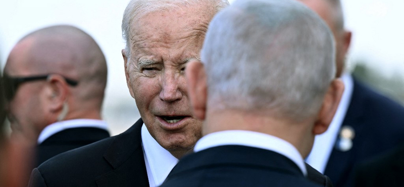 Biden telefonon közölte Netanjahuval, hogy ellenzi Rafah ostromát