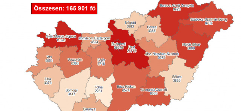 96 ember hunyt el a koronavírus miatt, 4440 új fertőzöttet találtak