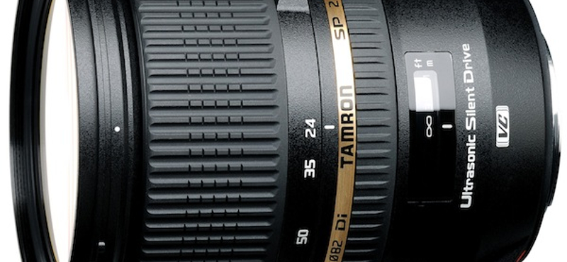 Itt az új Tamron, nagy sebességű zoom objektív, VC képstabilizátorral