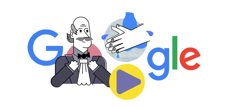 Semmelweis Ignác előtt tiszteleg ma a Google, hiszen ő terjesztette el a kézmosást