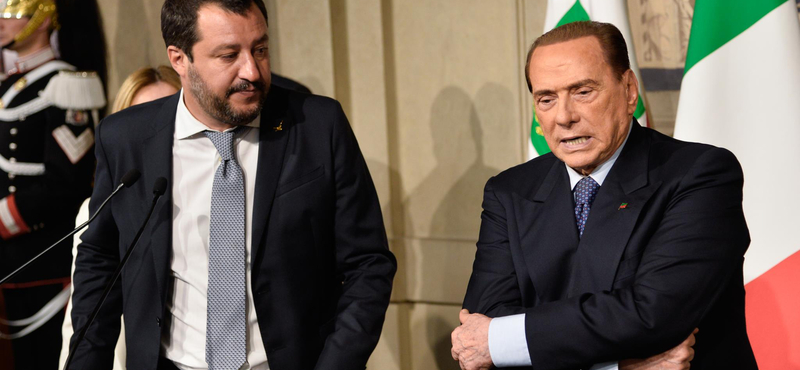 Salvinit választotta utódjának Berlusconi