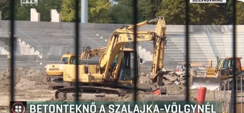 Tényleg óriási betonteknő épül a Szalajka-völgynél - videó