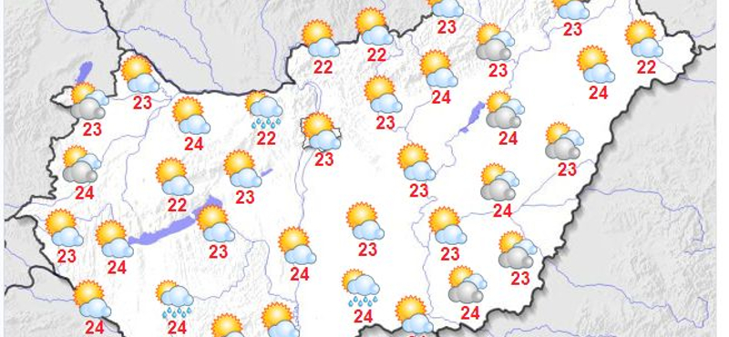 Szeles, de napsütéses idő várható