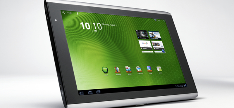 Új Android verziót kapott az Acer Iconia TAB A500