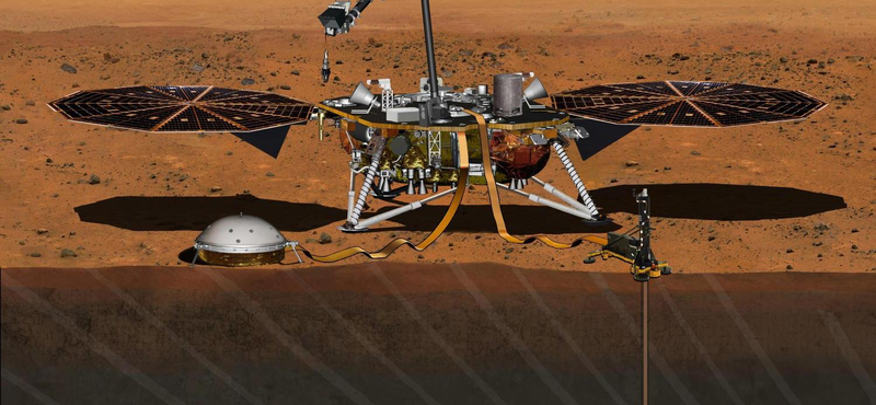 Eldőlt: jövőre kiküldünk egy robotot az űrbe, amelyik megvizsgálja nekünk a Mars belsejét is