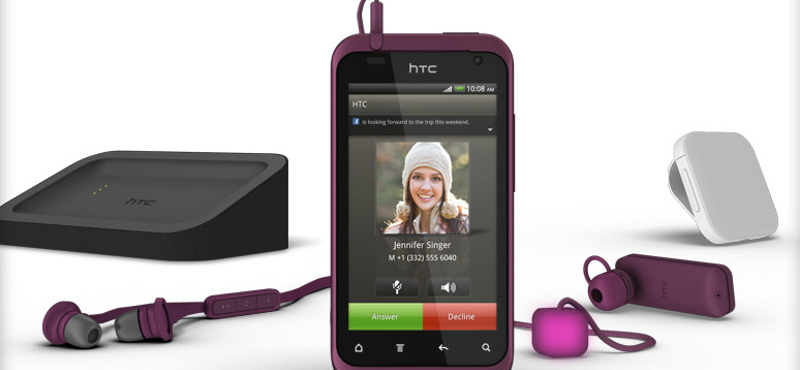 Kipróbáltuk: HTC Rhyme - hölgyeké az elsőbbség