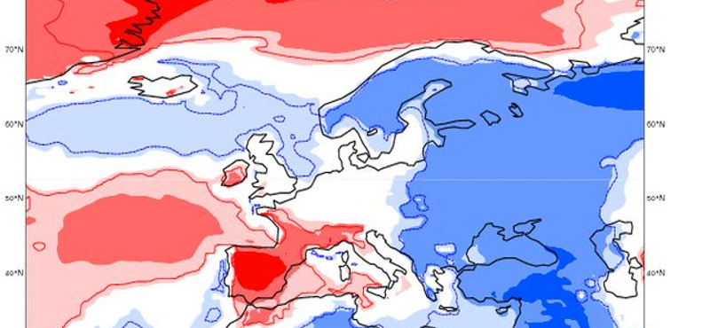 Egyetlen helyen marad a nyár Európában – térkép