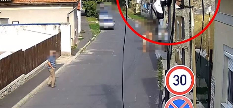 Őrjöngve tépte le egy villanyoszlopról a vezetékeket egy férfi – videó