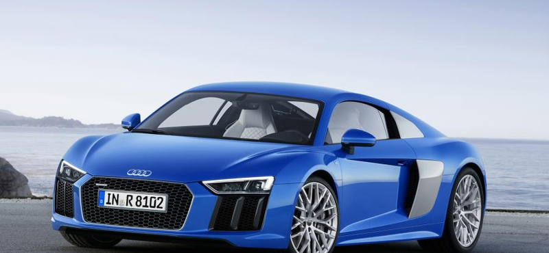 Bumm, egyszer csak itt az új Audi R8