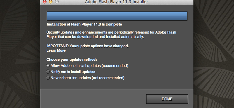 Megérkezett a Flash Player 11.3: mostantól biztonságosabb!