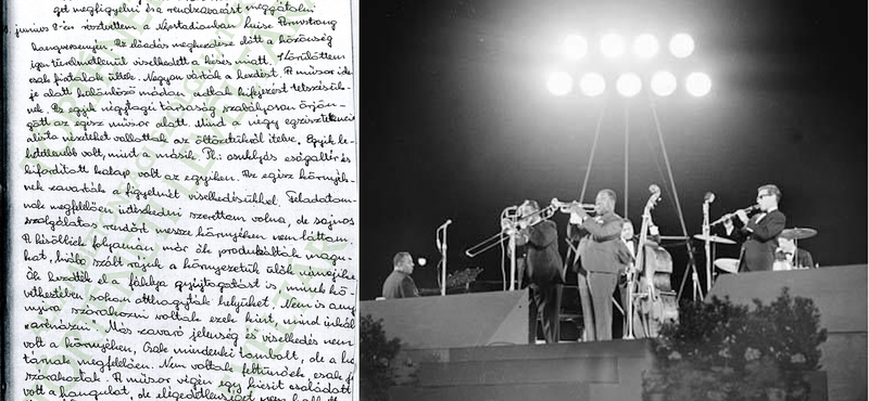 "Nem is annyira szórakozni voltak ezek kint, mint inkább arénázni" - a Kádár-korszak Louis Armstrong-koncertjéről is volt titkosszolgálati jelentés