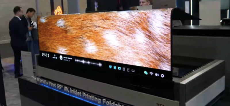 OLED kijelzőből dohányzóasztal, de nem ez az igazán nagy dolog benne – videó