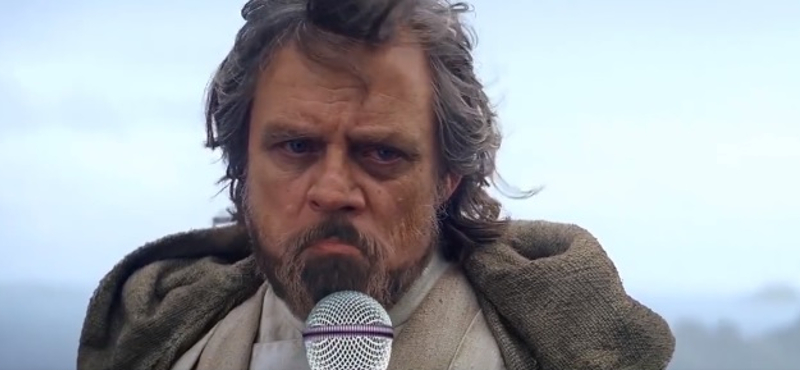 Erős hétkezdés: dalra fakad az öreg Luke Skywalker 