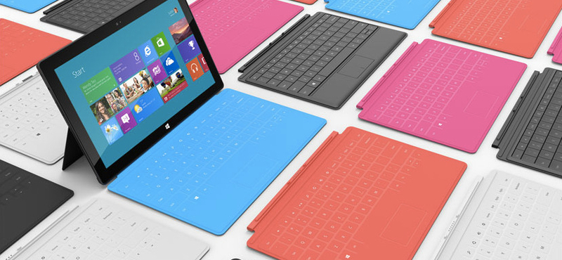 Nem fogy a Microsoft Surface táblagép