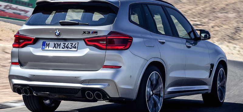 Hivatalos: itt az 510 lóerős BMW X3 M és X4 M divatterepjáró