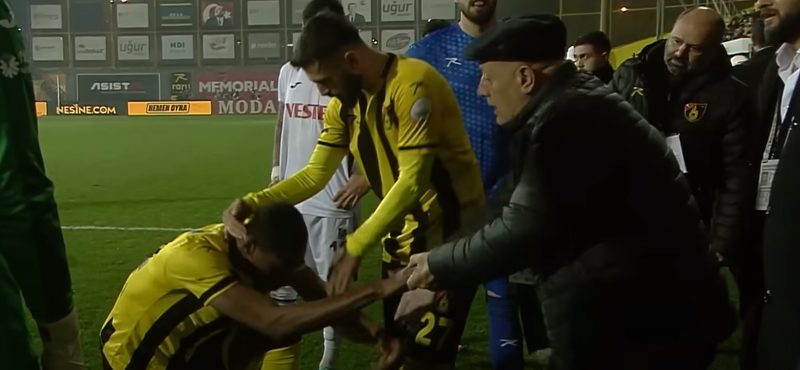 Megint elgurult egy török klubelnök gyógyszere, félbeszakadt egy isztambuli focimeccs