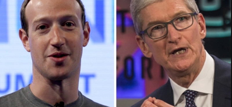 Annyira megharagudott Mark Zuckerberg Tim Cookra, hogy ártani akart az Apple-nek