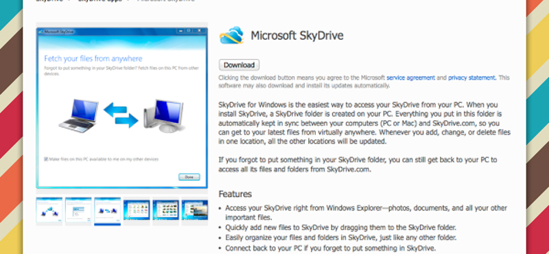 Letölthető a Microsoft Skydrive alkalmazás Windowsra és OS X-re!