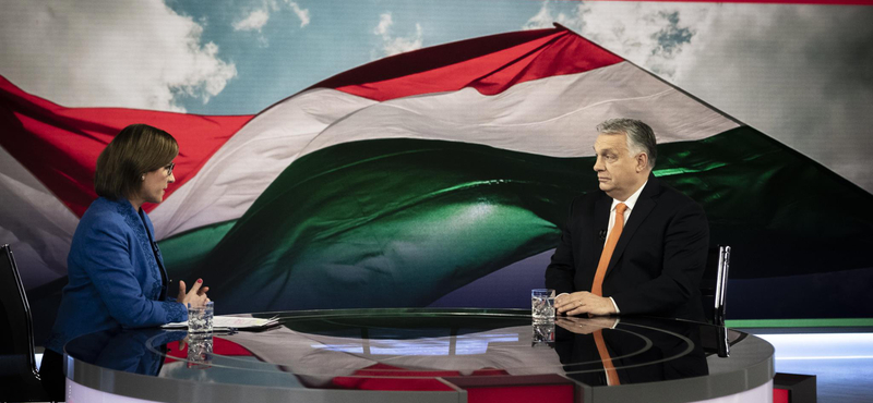 Rendkívüli interjút adott Orbán Viktor miniszterelnök az M1 Híradóban