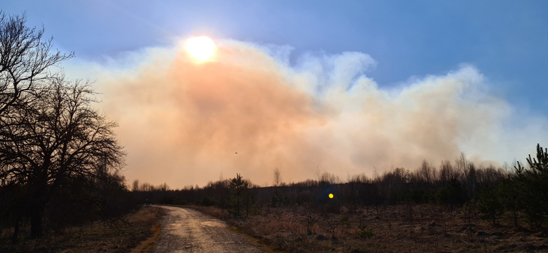 Magyarországon nem emelkedett a háttérsugárzás a Csernobil melletti erdőtűz miatt
