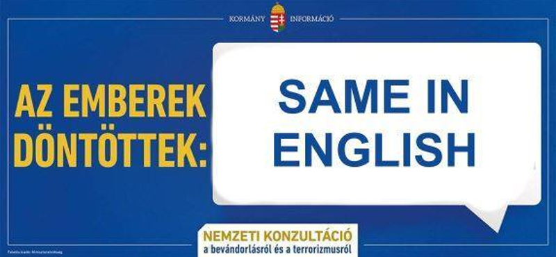 A Same in English jegyében tájékoztat idegen nyelven a MÁV - fotó