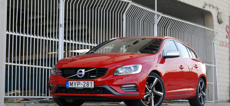 Volvo V60 R-Design-teszt: ezt nem fogják cégautónak nézni