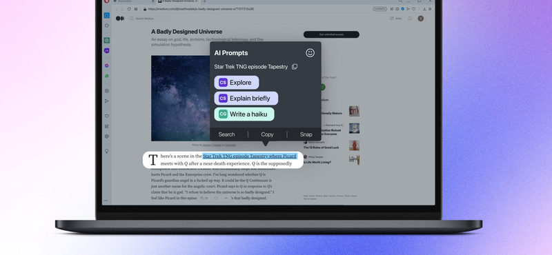 Nagy újítás jön az Opera böngészőbe, ide is megérkezik a mesterséges intelligencia