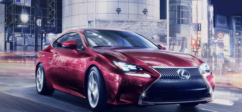 Látványos lett a Lexus sportkupéja