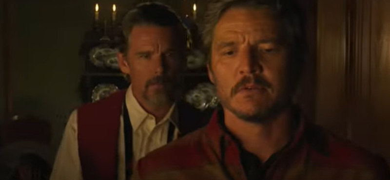 Megjelent Almodóvar westernjének előzetese, benne Pedro Pascal és Ethan Hawke románcával