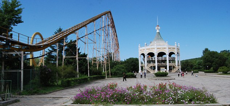 Így néz ki egy észak-koreai vidámpark - képekkel