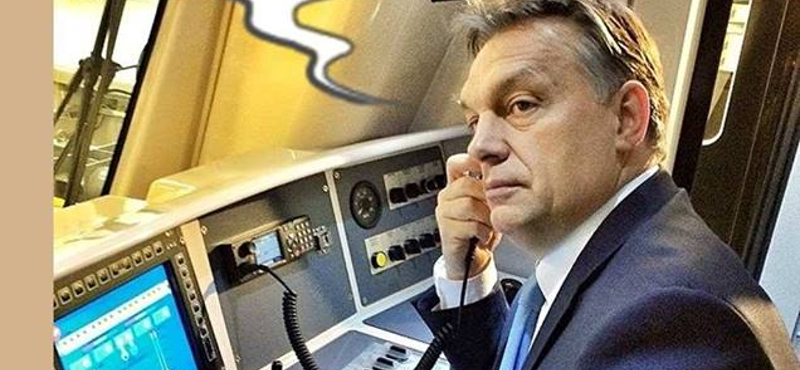 A 4-es metrón pózoló Orbán beindította a mémgyárat