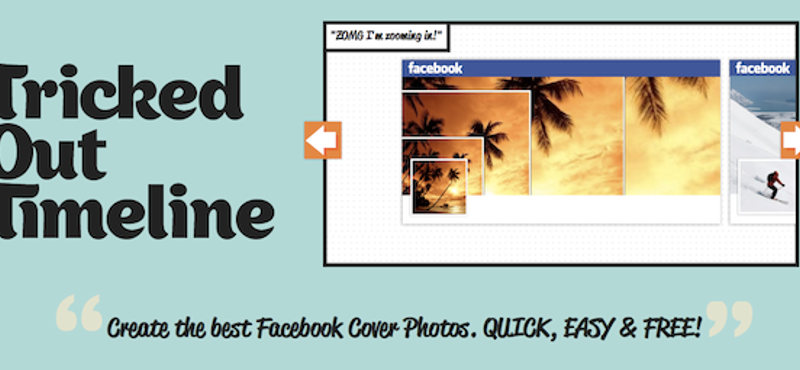 Látványos Facebook Timeline borító és profilkép, gyorsan és ingyen